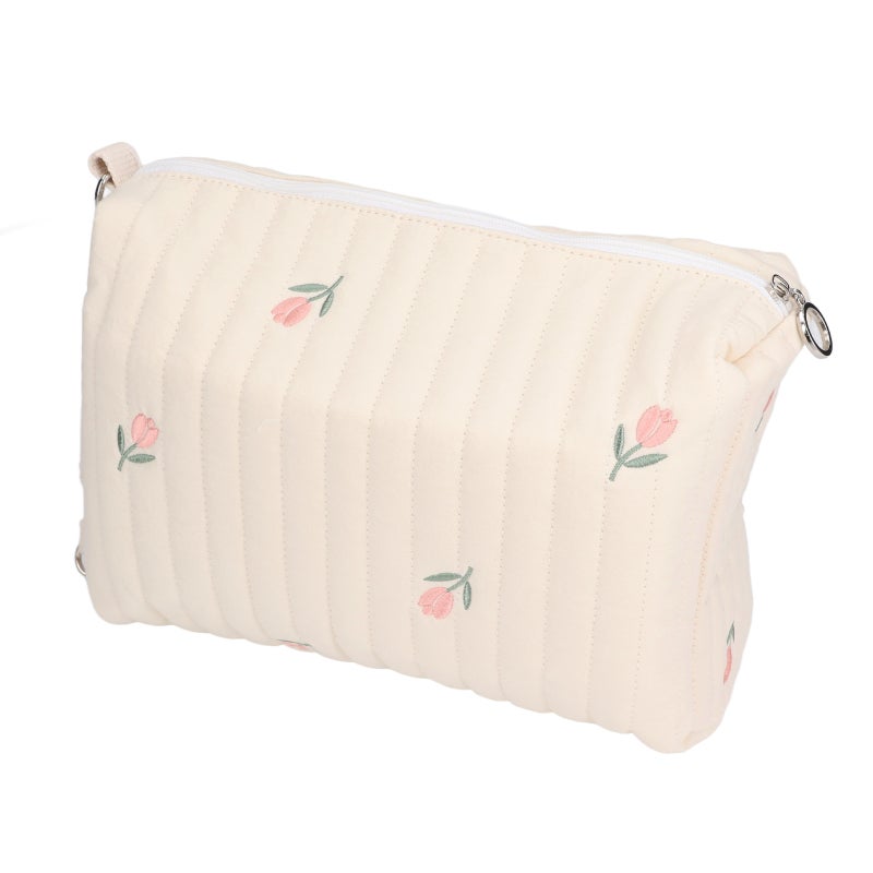 Stroller Diaper Bag: Soft Cotton Material - Multifunctional & Convenient Portable Diaper Bag for Moms On The Go, Indoor Outdoor Use - Image 2