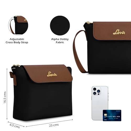 Lavie Women's Vero Flap Cross Body Sling Bag | Ladies Purse Handbag | Gift for Women - Image 3
