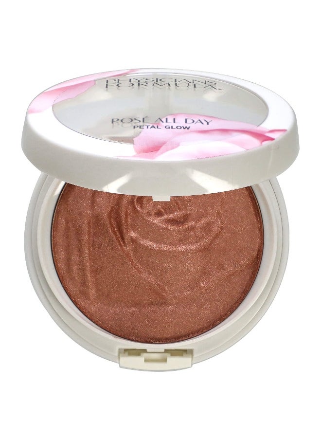 Physician's Formula Physicians Formula, Rosé All Day Petal Glow, Multi Use Highlighter, PF11125 Shimmering Rose, 0.32 oz (9.2 g)  - Image 4