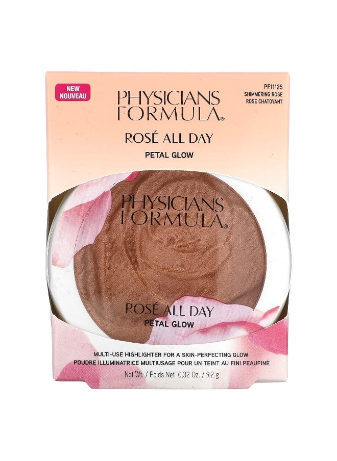 Physician's Formula Physicians Formula, Rosé All Day Petal Glow, Multi Use Highlighter, PF11125 Shimmering Rose, 0.32 oz (9.2 g)  - Image 2