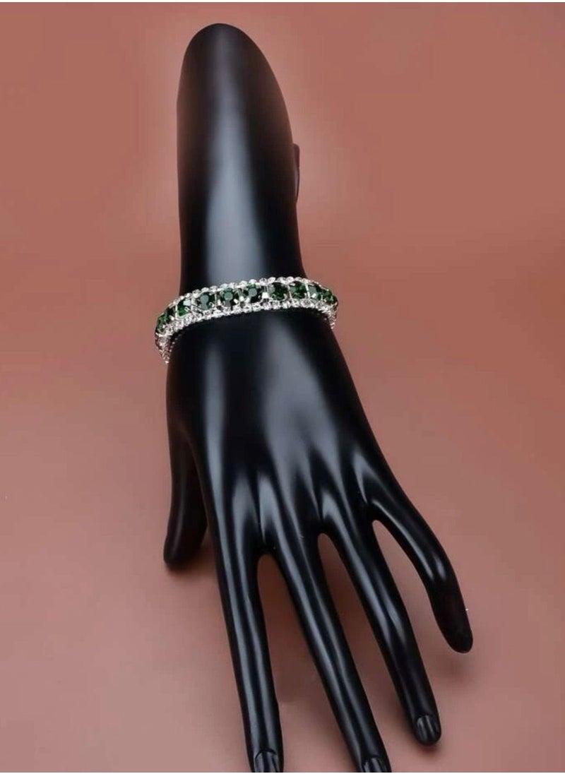 sixtyfour Fashion Multicolor Cubic Zircon Bracelet For Women  - Image 2