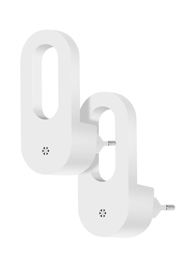 NIBEMINENT 2-Piece Bedroom Corridor Intelligent Induction Lamp White 0.093kg  - Image 1
