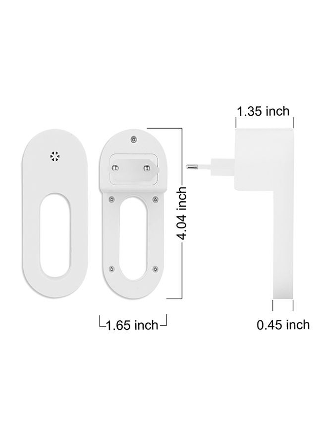 NIBEMINENT 2-Piece Bedroom Corridor Intelligent Induction Lamp White 0.093kg  - Image 2