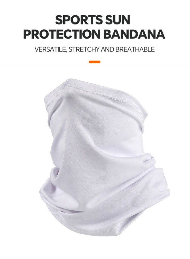 SOWUGI 2Piece Sun UV Protective Neck Gaiter Breathable Face Mask Face Cover Outdoor Cycling Neck Scarf - Image 2