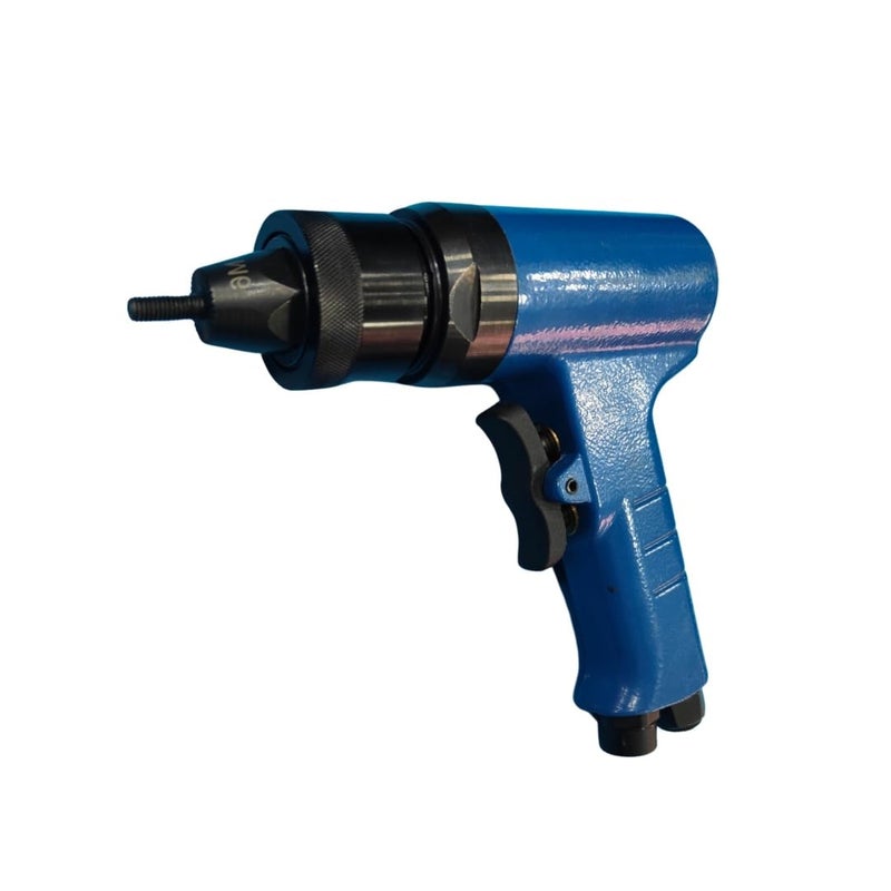Pneumatic Rivet Nut Gun Air Nut Pull Setter Tool with 3 Interchangeable NosePiece Sizes with 1500 rpm M4 M5 M6 - Image 1