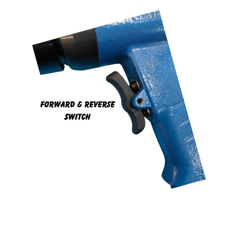 Pneumatic Rivet Nut Gun Air Nut Pull Setter Tool with 3 Interchangeable NosePiece Sizes with 1500 rpm M4 M5 M6 - Image 5