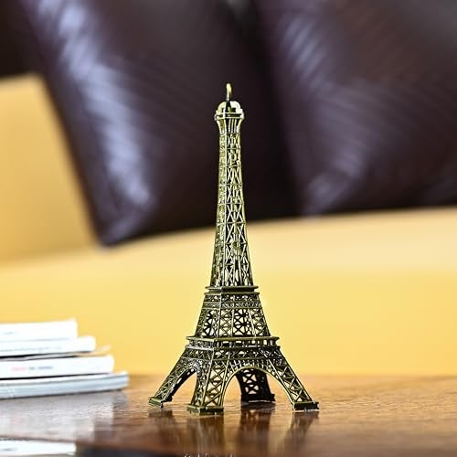 ZAICUS Eiffel Tower Showpiece - Stunning French Decor | 15cm Metal Sculpture for Travel Lovers & Home Decor - Image 4