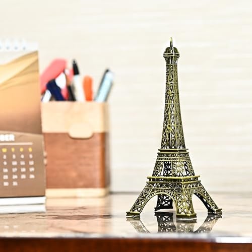 ZAICUS Eiffel Tower Showpiece - Stunning French Decor | 15cm Metal Sculpture for Travel Lovers & Home Decor - Image 2