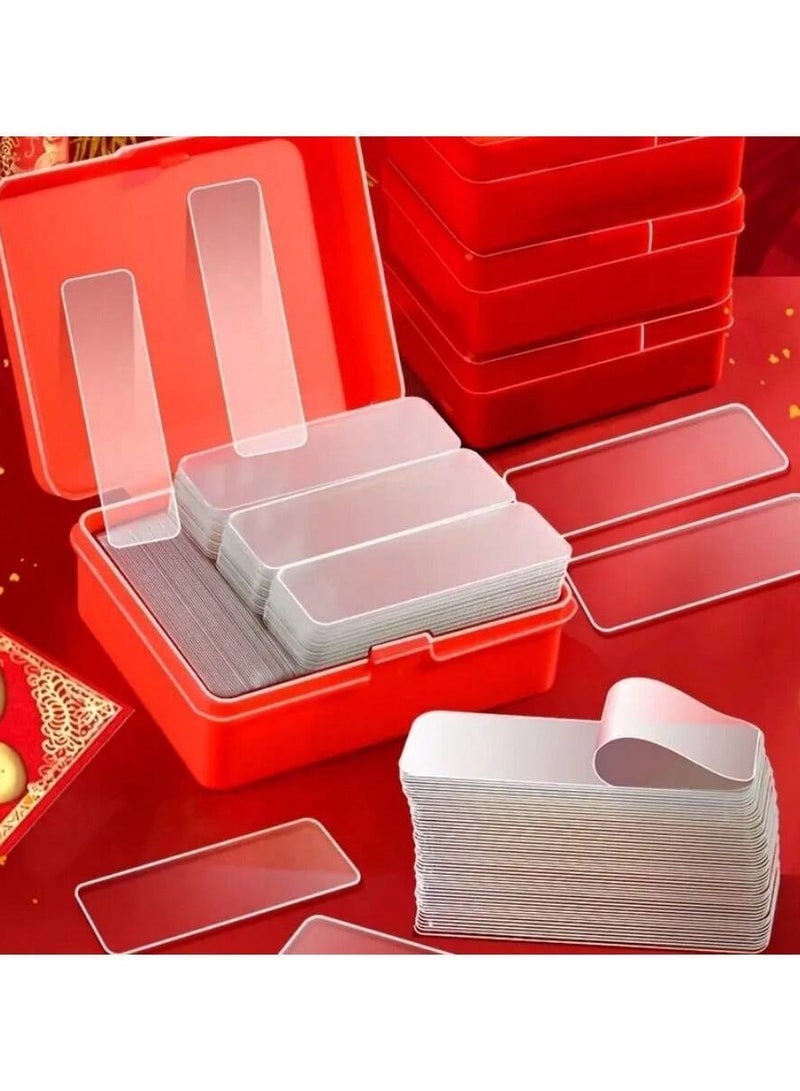 60 Pieces of Double-Sided Adhesive Tape – Industrial Tape for Offices & Packaging: Strong Adhesion, No Residue - Image 1