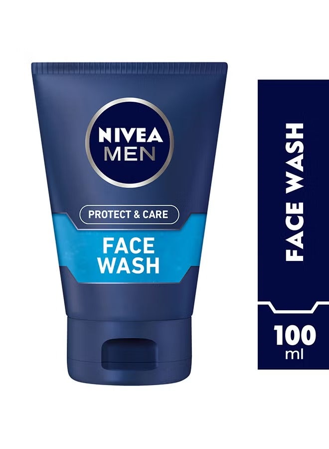Nivea Protect And Care Refreshing Face Wash For Men With Aloe Vera 100ml - Image 5