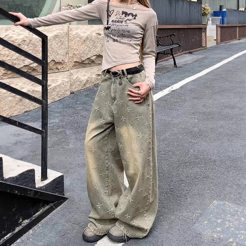 Unisex Casual Daily Denim Jeans - Image 5