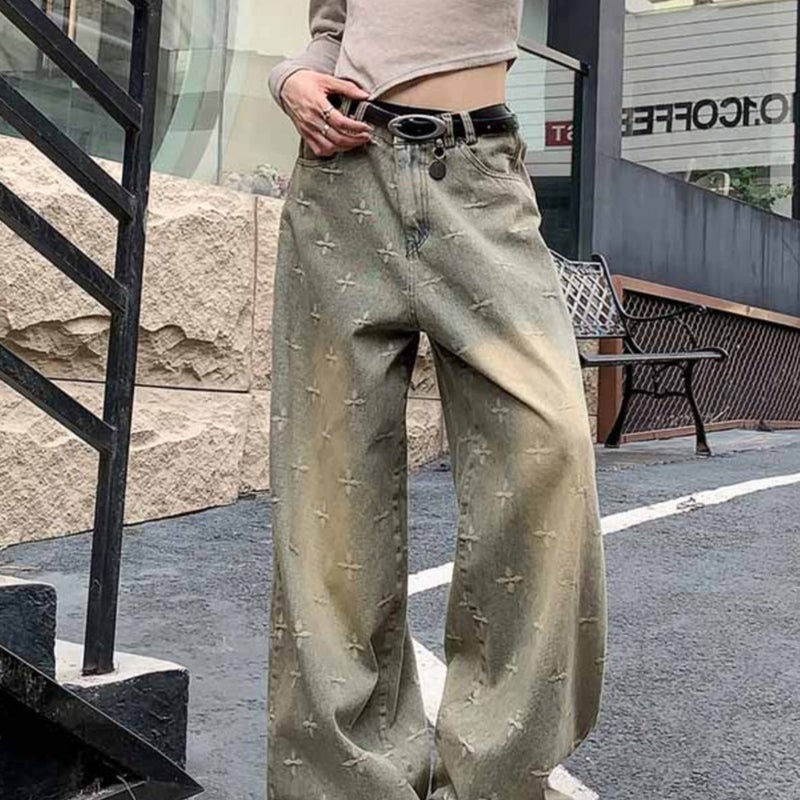 Unisex Casual Daily Denim Jeans - Image 2