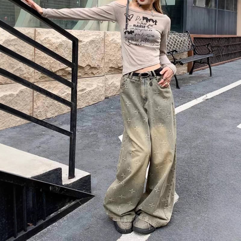 Unisex Casual Daily Denim Jeans - Image 4