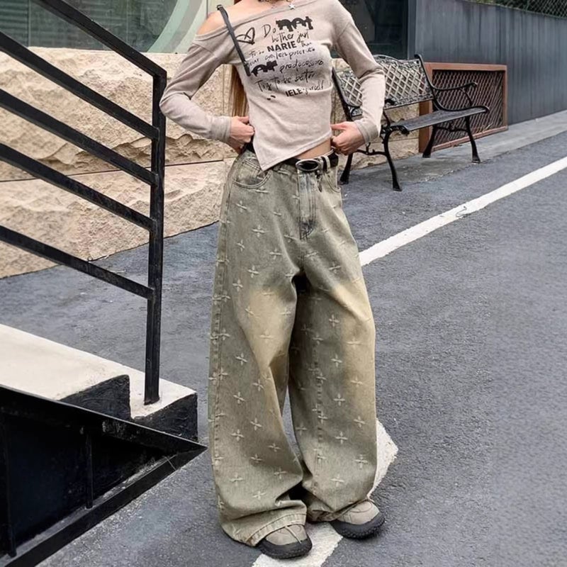 Unisex Casual Daily Denim Jeans - Image 3