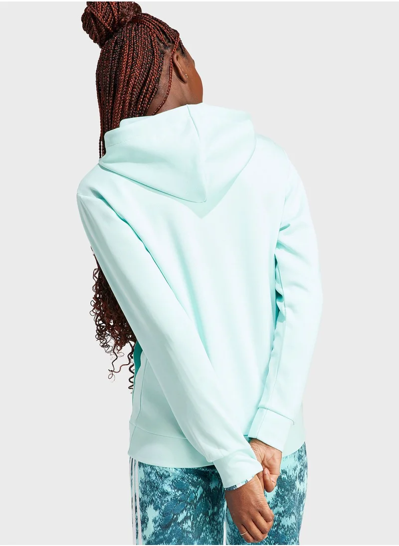 Adidas Future Icons Badge Of Sport Bomber Hoodie