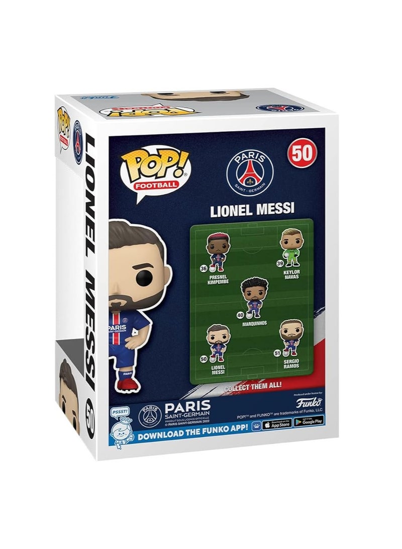 عام مجموعة مجسمات POP Football Stars إيكو سانت-جيرمان - ليونيل ميسي التصميم الزخرفي أطقم العمل لعيد ميلاد الأطفال، هدية تجميع ألعاب نموذجية مناسبة للمعجبين والأصدقاء - Image 3