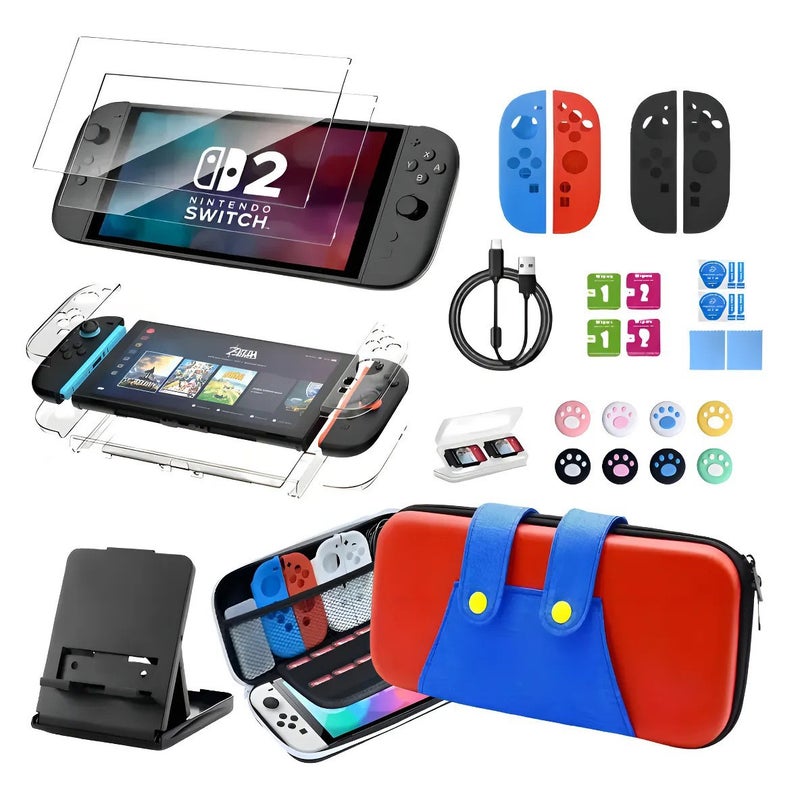 Nintendo Switch Cosmetics Bag Set Oled Crystal Agpswitch2 Cosmetics Bag Switch Second Generation - Image 5