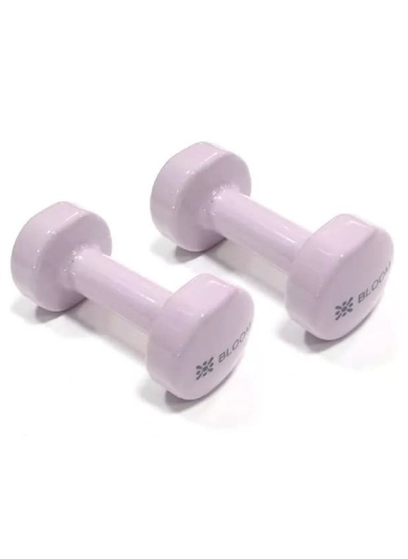 BLOOM Vinyl Dumbbell 2Kg  - Image 1