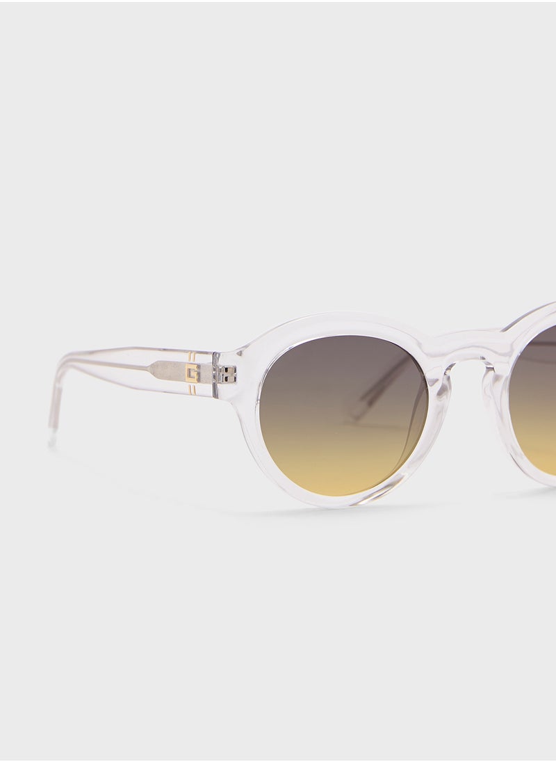 GUESS - Uv-Protected Round Sunglasses - Image 1