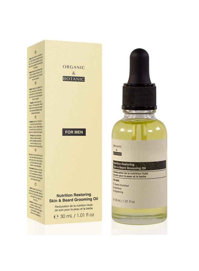 DR BOTANICALS Organic & Botanic Nutrition Restoring Skin & Beard Grooming Oil 1.01 Fl Oz 30Ml - Image 3