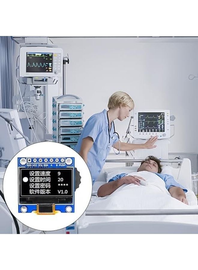 0.96 Inch OLED Display Module 128x64 Wide Viewing Angle With Rotary Encoder Low Power IIC Interface 1pcs 1pcs - Image 3