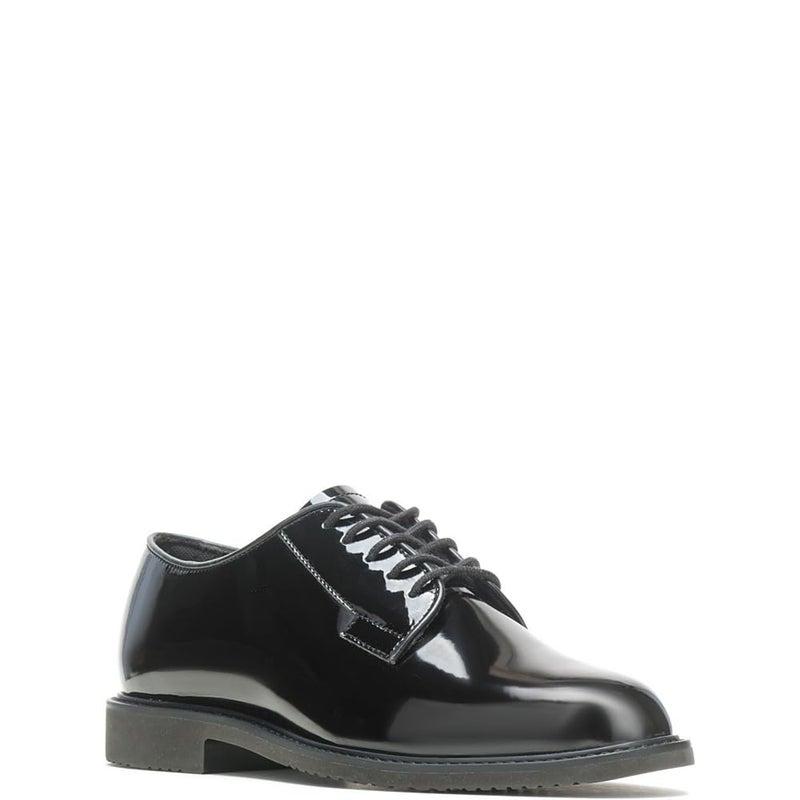 Bates mens Sentry Oxford High Gloss Uniform Dress Shoe, Black Gloss, 8 Wide US - Image 3