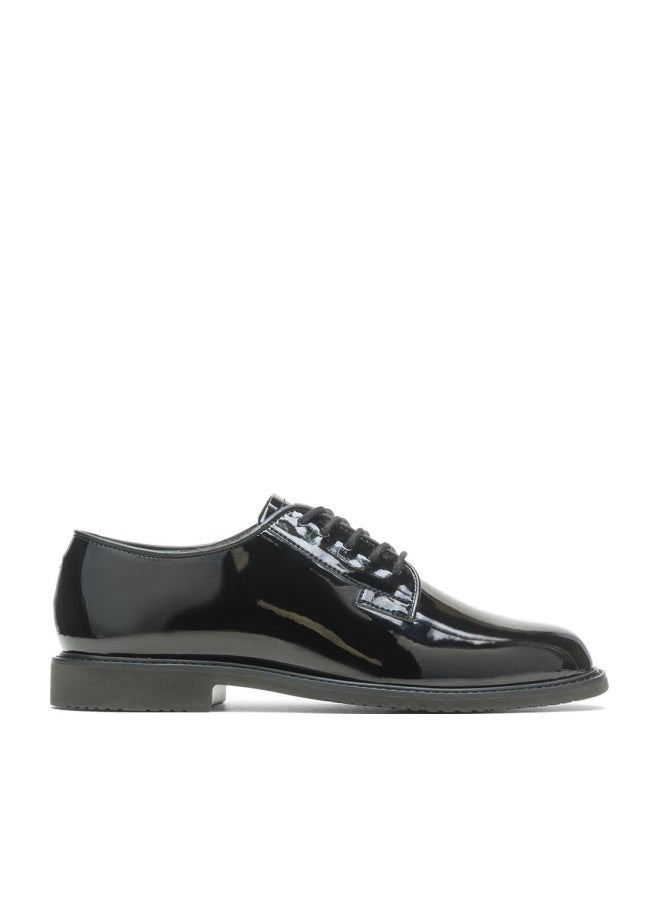 Bates mens Sentry Oxford High Gloss Uniform Dress Shoe, Black Gloss, 8 Wide US - Image 1