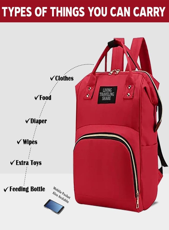 MAJIK Baby Diaper Bag Backpack for New Born Baby | Baby Diaper Bags for Mom for Travel| Baby Travel Backpack with Multiple Pockets (with Free Baby Manicure kit) (Model No.2) - Image 5