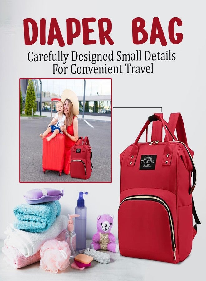 MAJIK Baby Diaper Bag Backpack for New Born Baby | Baby Diaper Bags for Mom for Travel| Baby Travel Backpack with Multiple Pockets (with Free Baby Manicure kit) (Model No.2) - Image 3