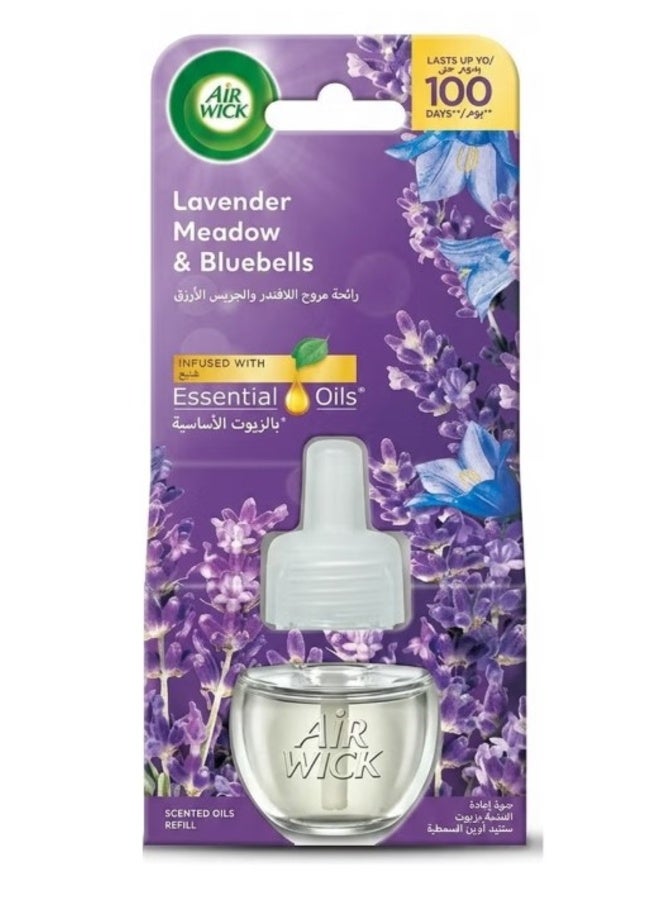 Air Wick Liquid Refill for Electric Device Lavender Meadow & Bluebells Infused With Essential Oils 19 ml