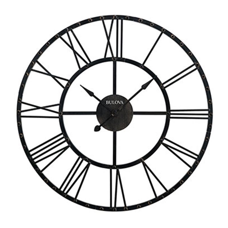 Bulova Bulova C4820 Carmen Wall Clock Black 