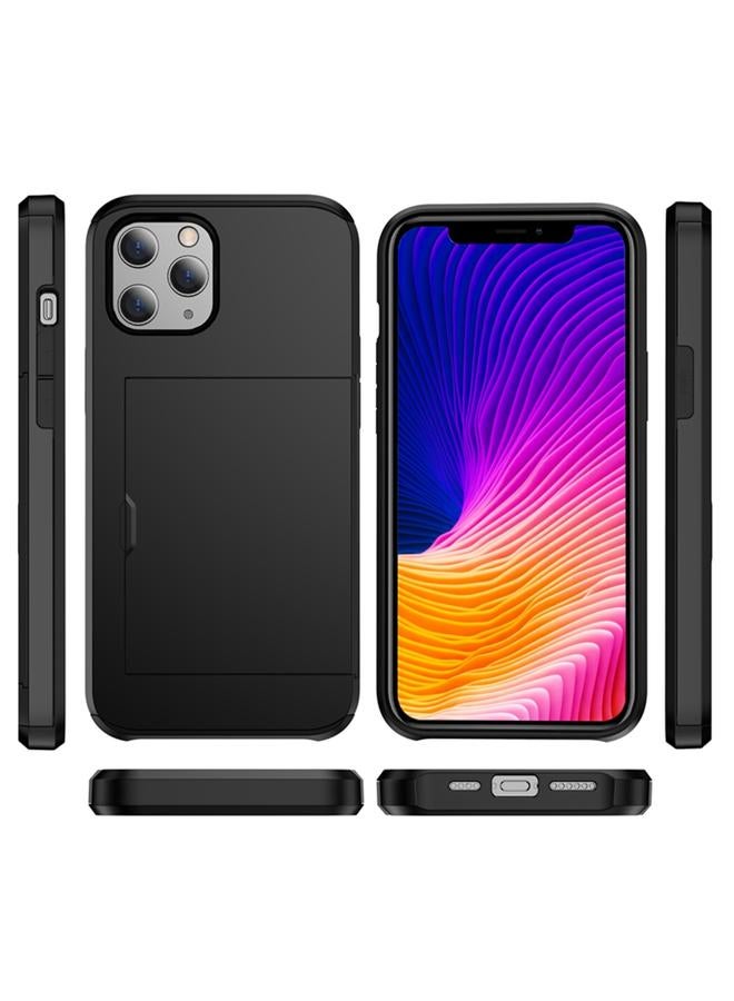 S-TOP Case For iPhone 12 Pro Max Shockproof Rugged Armor Protective Case with Card Slot - Image 3