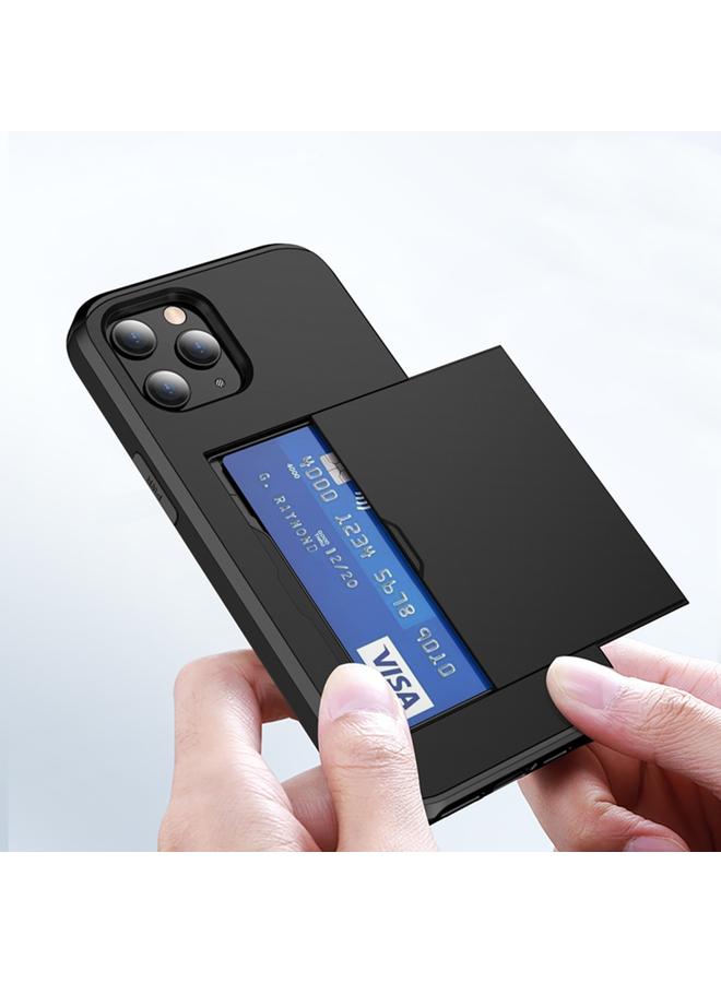 S-TOP Case For iPhone 12 Pro Max Shockproof Rugged Armor Protective Case with Card Slot - Image 5