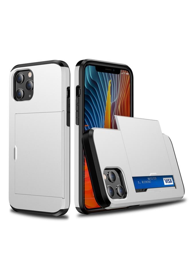 S-TOP Case For iPhone 12 Pro Max Shockproof Rugged Armor Protective Case with Card Slot - Image 1