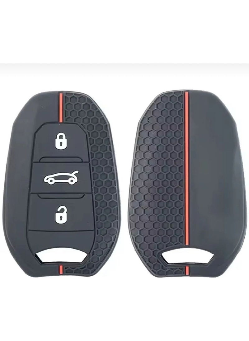 Şenyıldız Aksesuar Peugeot 208 308 508 2008 3008 5008 Rifter Key Protection Case Switchless Keyless Start  - Image 1