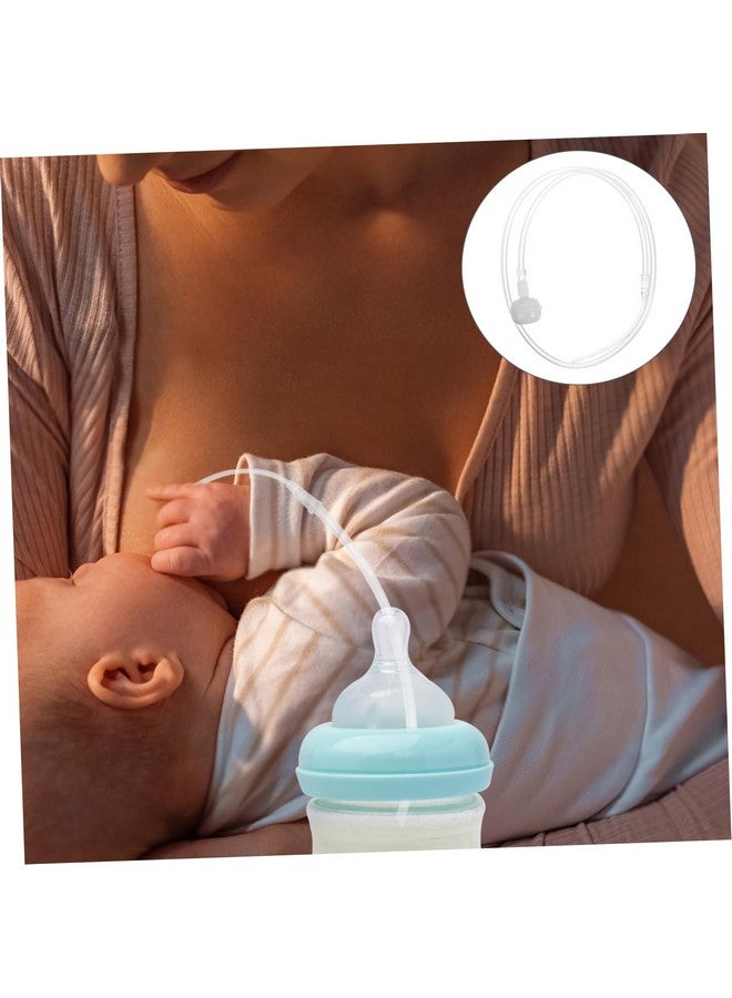 Vaguelly 1 Set Baby Bottle Weighted Straw Hose for Baby Bottle Accessories Hose Milk Bottle tubing with Weighted Straw Plastic - Image 4
