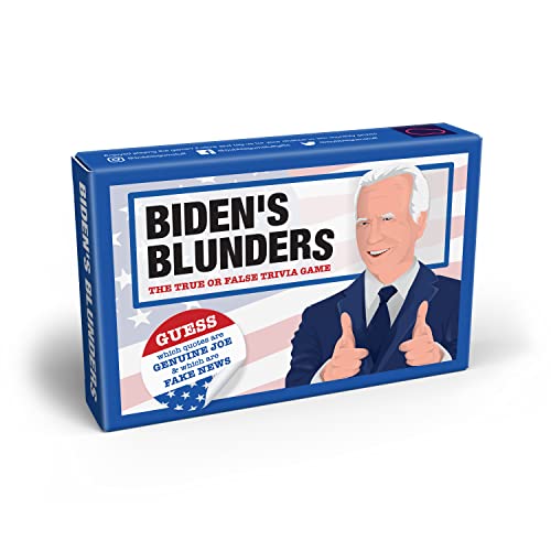 Bubblegum Stuff Bidens Blunders The Card Game Trivia for Family Game Night Adults and Teenagers - Image 1