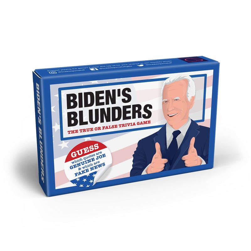 Bubblegum Stuff Bidens Blunders The Card Game Trivia for Family Game Night Adults and Teenagers - Image 2
