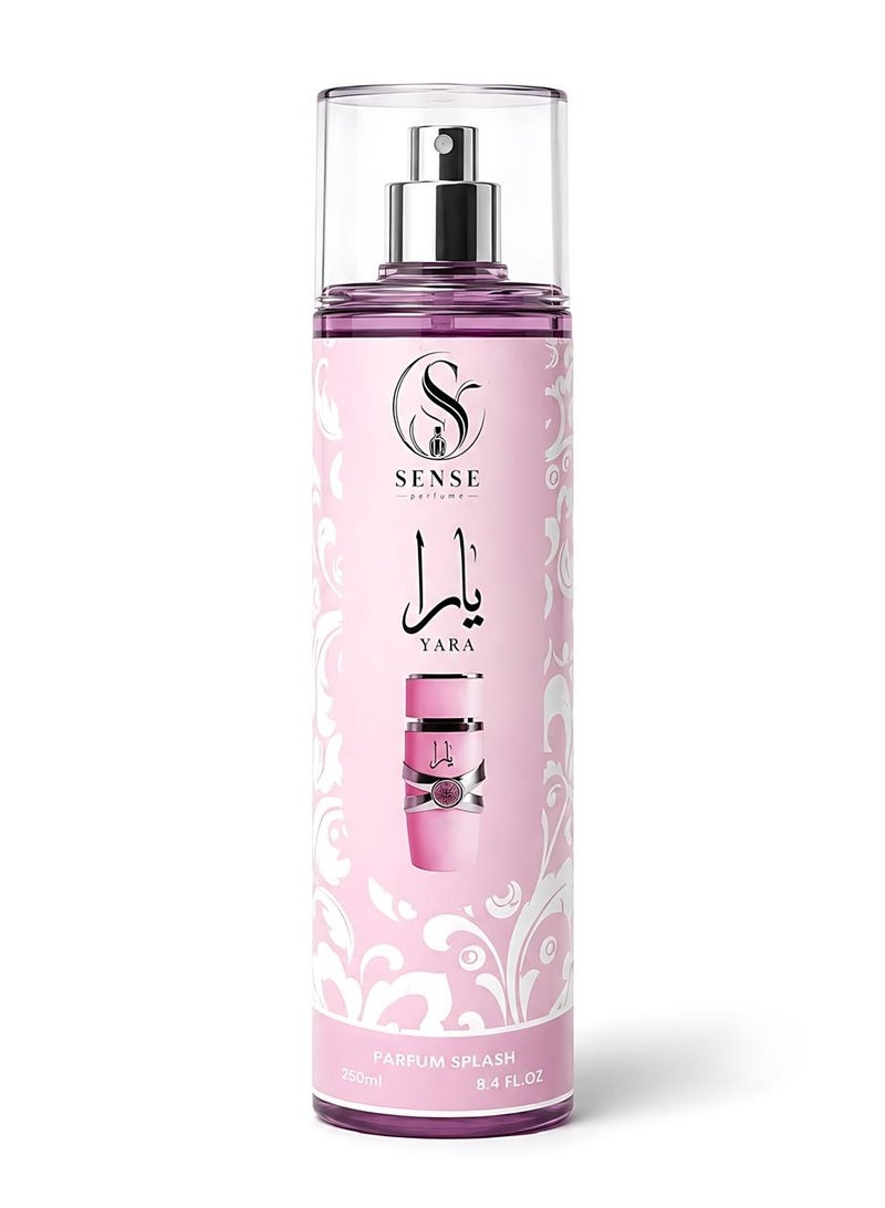 SENSE Perfume Yara - Body Splash For Women - 250ml - Image 1