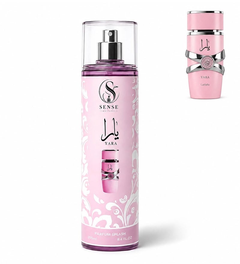 سينس برفيوم معطر جسم يارا من سينس برفيوم للنساء، 250 مل - Image 1