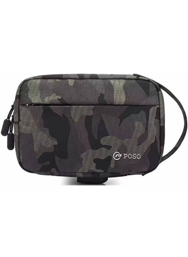 Coolbell PS-822 Camo Golden men's handbag with USB port - Image 1