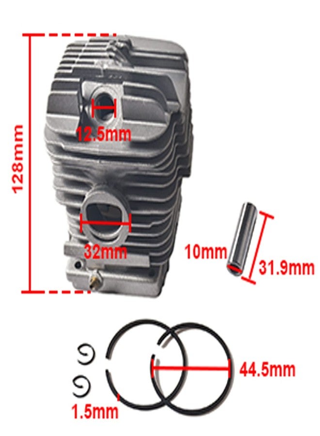 آر اي طقم أسطوانة ومكبس لمنشار ستيل 029 039 MS290 MS390 (46 مم) - رقم القطعة 1127 020 1210 - Image 2