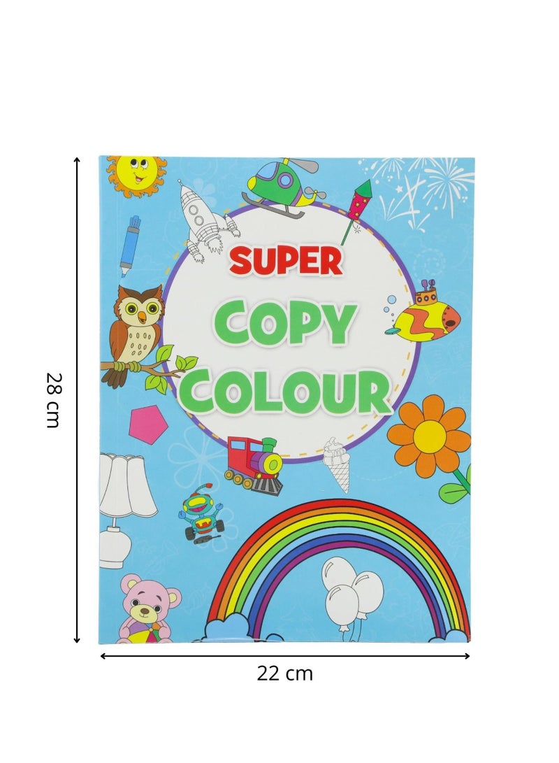 Little Artist Series Super copy color Activity Book - Blue - Image 3