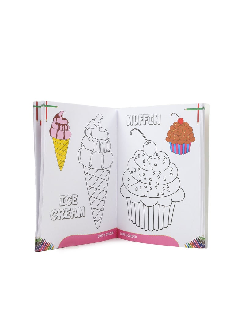 Little Artist Series Super copy color Activity Book - Blue - Image 2