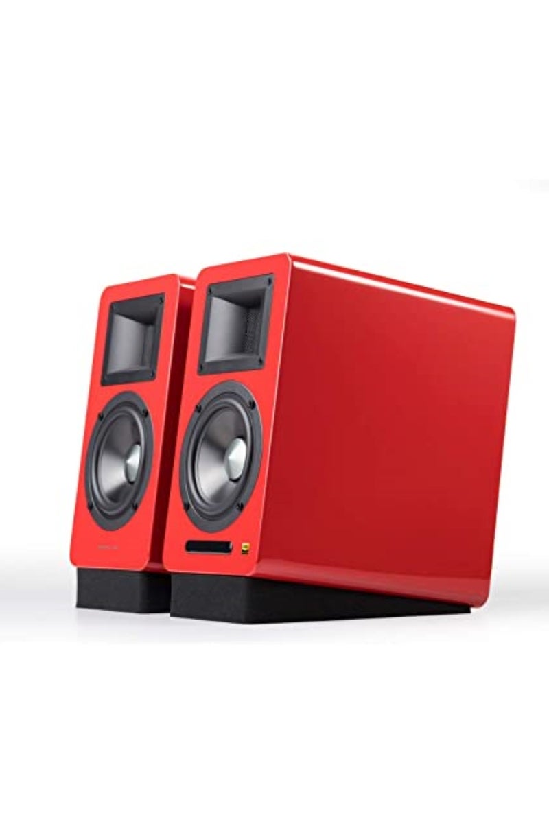 AIRPULSE نظام مكبر صوت Airpulse A100 أحمر نشط باللون الأحمر - Image 1