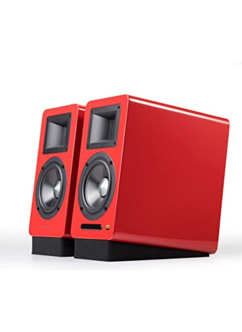 AIRPULSE - Airpulse A100 Red Active Speaker System Red - Image 1