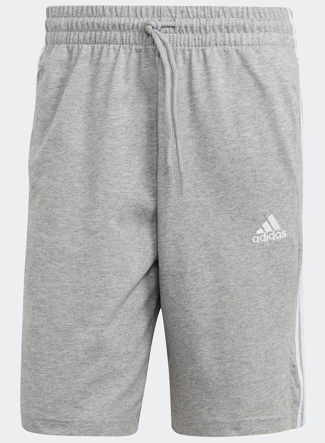 Adidas Essentials Single Jersey 3-Stripes Shorts - Image 1