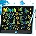 Hockvill LCD Writing Tablet for Kids 16 Inch Toys for Girls Boys Drawing Pad for 3 4 5 6 7 8 Year Old Kid Toddler Magnetic Doodle Board Travel Essentials Christmas Birthday for Children Blue - Image 2