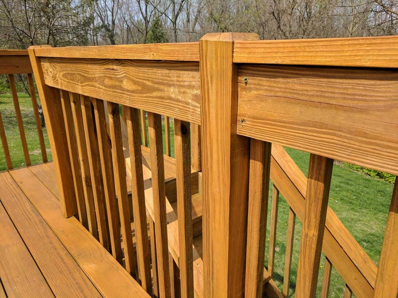 SaverSystems #1 Deck Premium Semi-Transparent Outdoor Wood Stain and Sealer in One - Water Based Wood Stain for Decks, Fences, & Siding - 1 Gallon (Natural) - Image 4