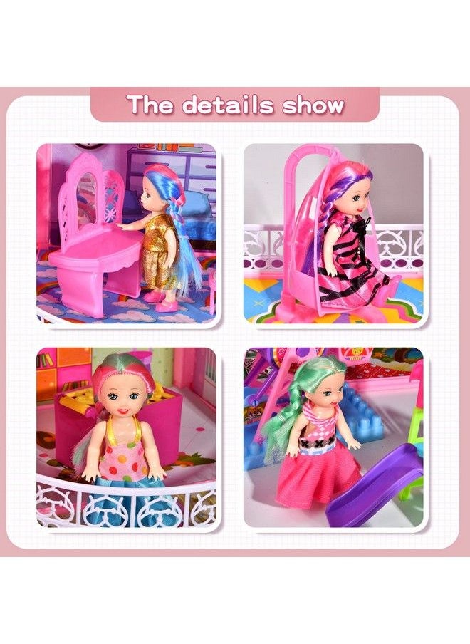 JING SHOW BUSSINESS - 10 Sets Doll Clothes For 4 Inch Mini Doll ，Include 10 Pieces Girl Mini Dolls 10 Sets Handmade Doll Clothes And 10 Pairs Of Doll Shoes - Image 1
